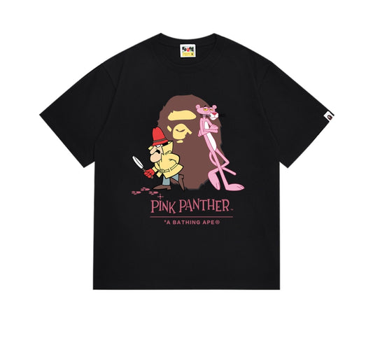 BAPE x Pink Panther Ape Head Tee