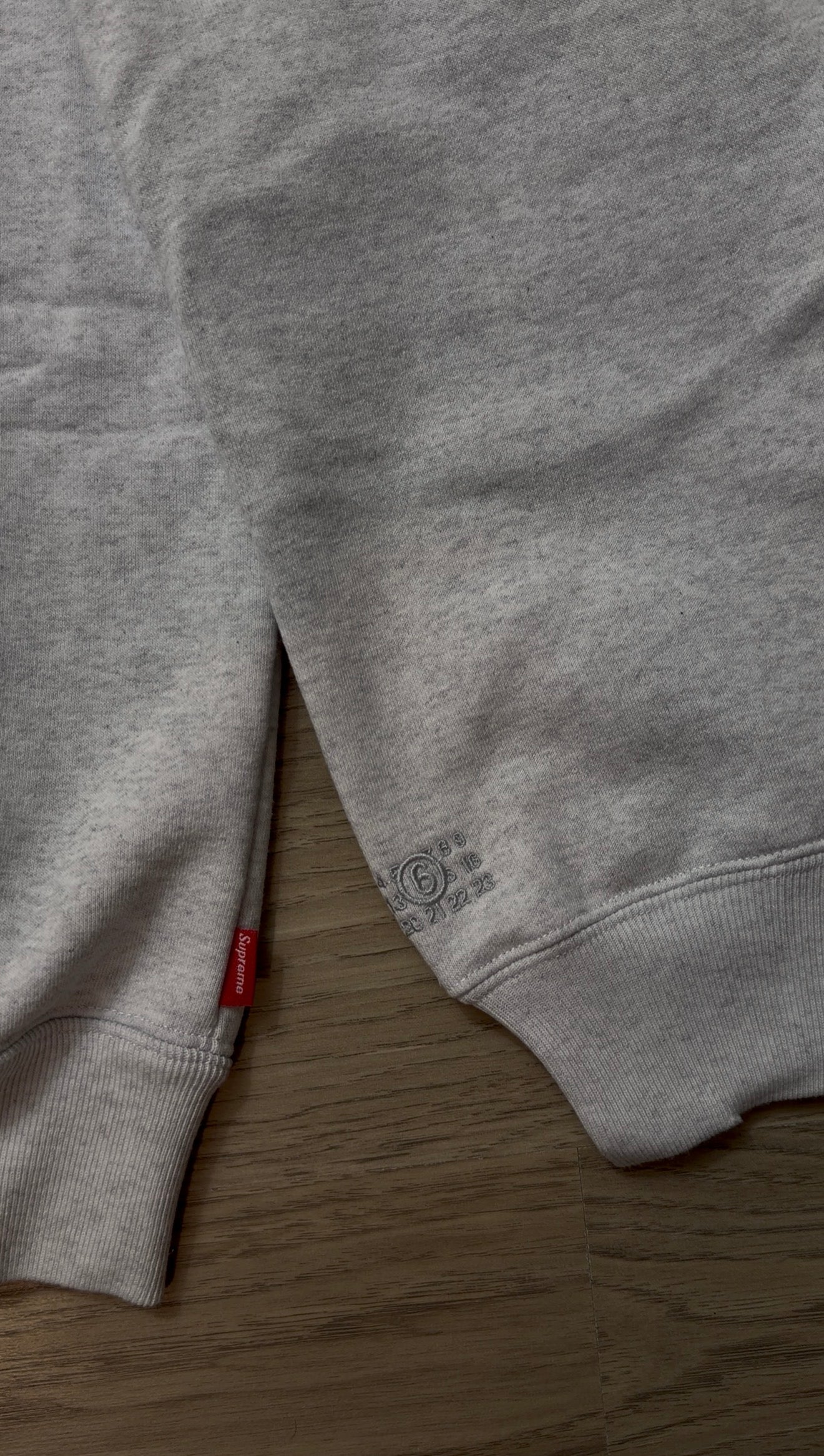 SPREME MM6 Zip Up Hoodie