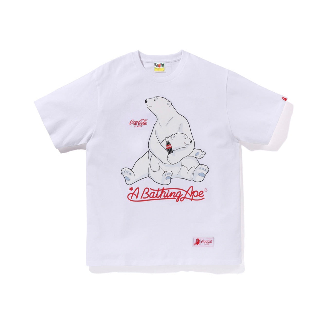 BAPE x Coca-Cola Polar Bear Tee