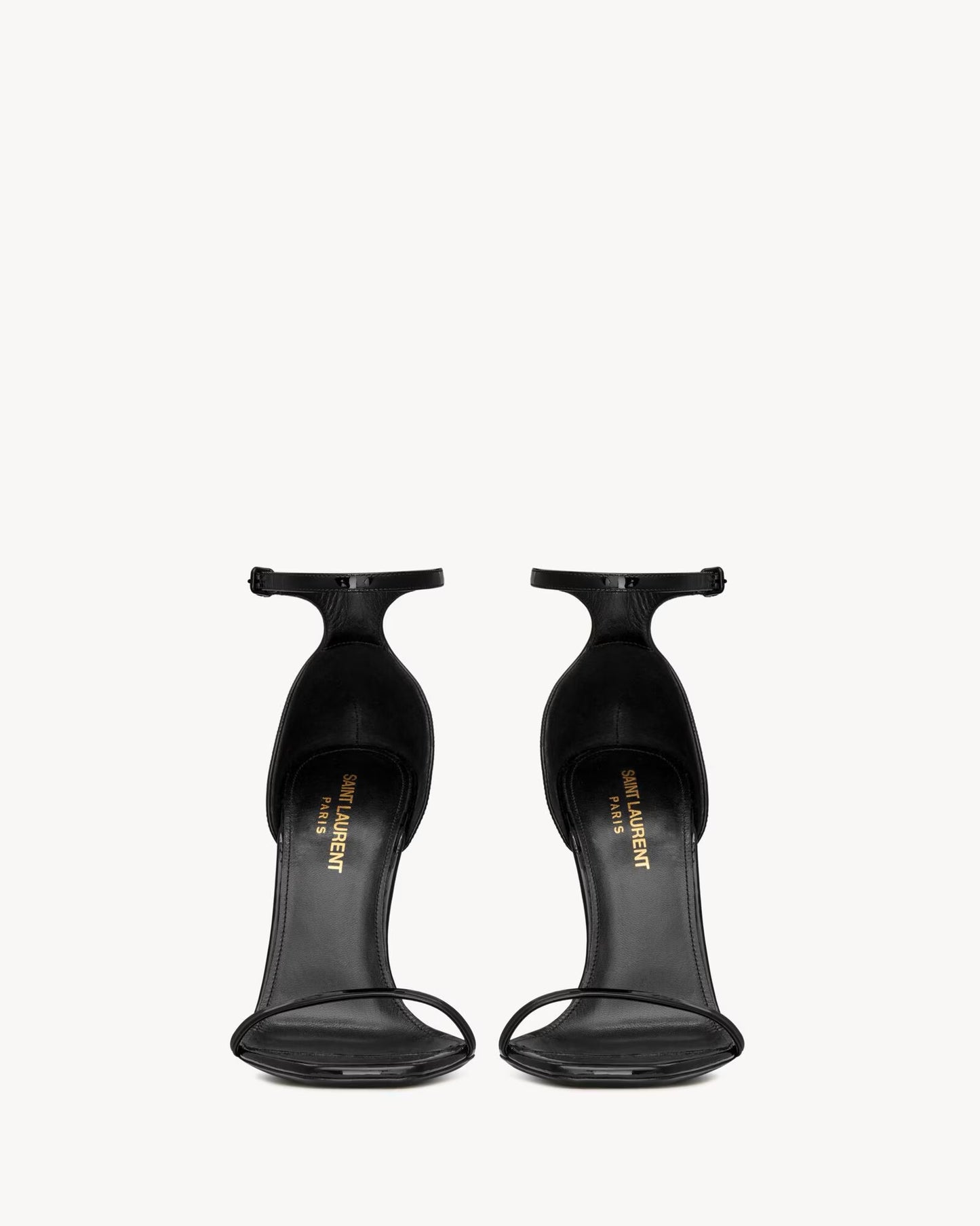 YSL Opyum Sandals in Patent Leather