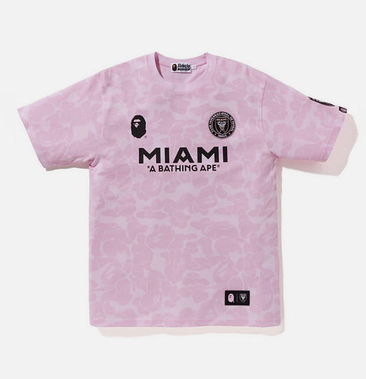 BAPE x Inter Miami CF Camo Tee