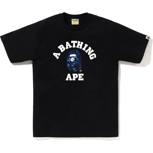 BAPE Color Camo College Tee