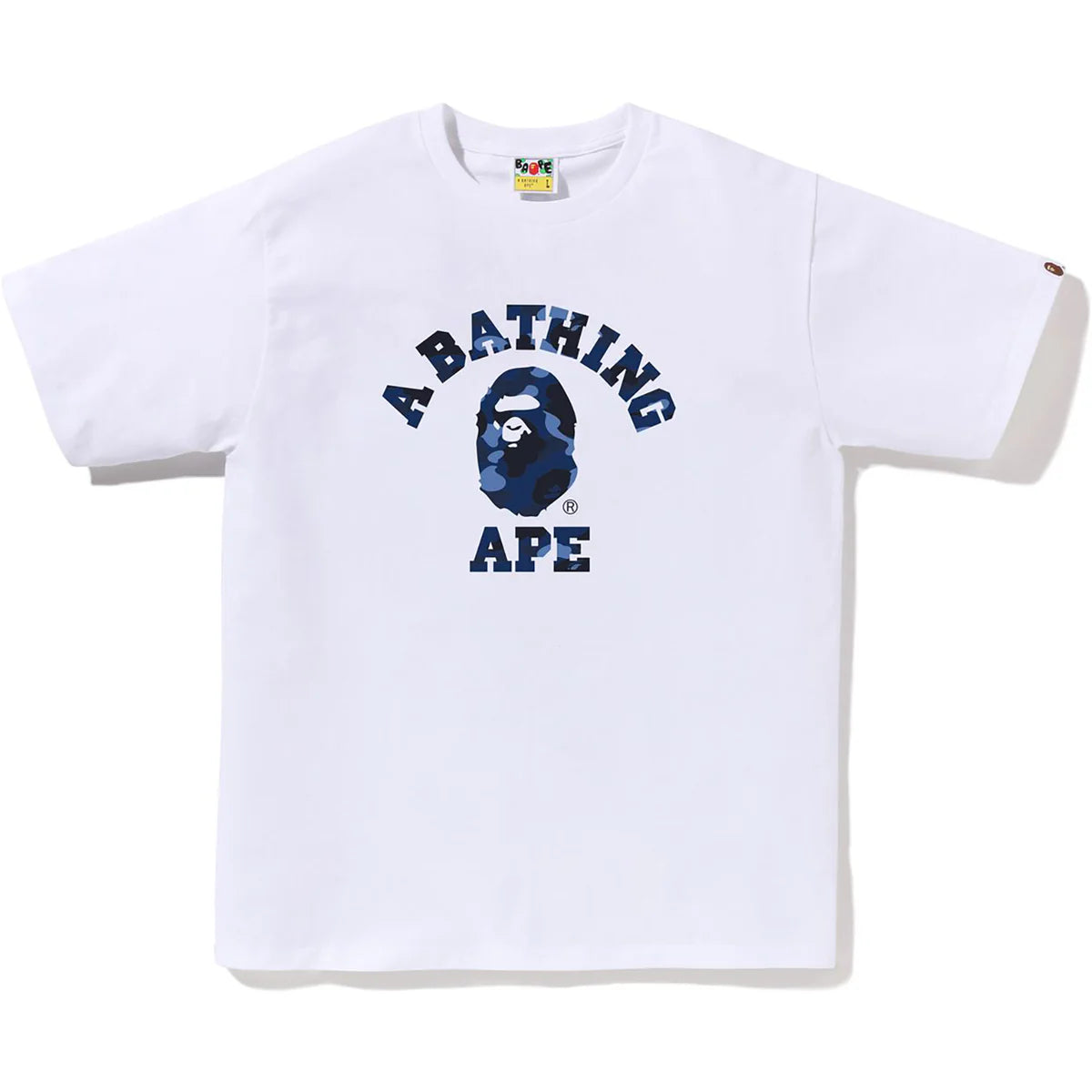 BAPE Color Camo College Tee